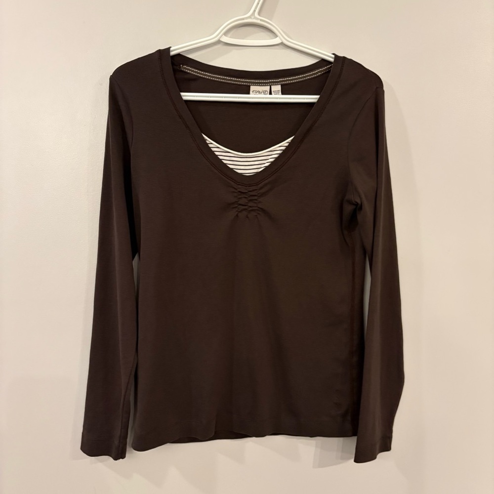 Vintage Esprit long sleeve v neck made in Portugal